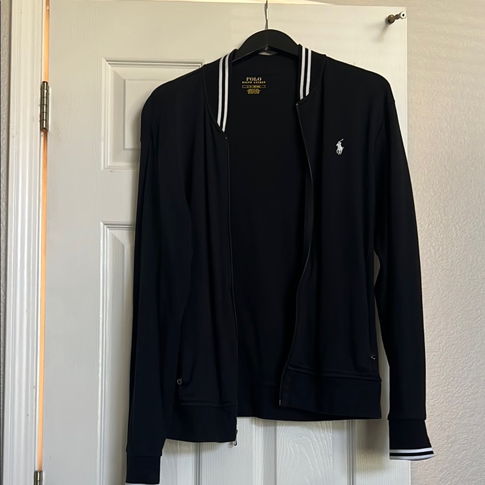 Polo Ralph Lauren Black Zip-Up Jacket